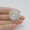 Cabochon Cuart Solar Felie 33x30x7mm C64, imagine 2