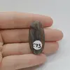 Cabochon Fluorit Galben 38x18x6mm C73, imagine 2