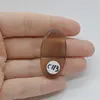 Cabochon Fluorit Galben 38x20x6mm C113, imagine 2