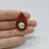 Cabochon Goldstone Maro 31x20x6mm C27, imagine 2