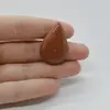 Cabochon Goldstone Maro 33x22x7mm C12