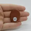 Cabochon Goldstone Maro 34x27x6mm C22, imagine 2