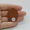 Cabochon Goldstone Maro 38x28x6mm C3, imagine 2