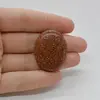 Cabochon Goldstone Maro 33x26x6mm C116
