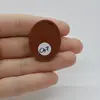 Cabochon Goldstone Maro 33x26x6mm C47, imagine 2