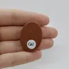 Cabochon Goldstone Maro 34x24x6mm C61, imagine 2