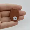Cabochon Goldstone Maro 35x26x5mm C74, imagine 2