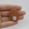 Cabochon Goldstone Maro 35x27x5mm C71, imagine 2
