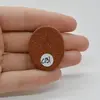Cabochon Goldstone Maro 35x28x6mm C131, imagine 2
