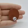 Cabochon Goldstone Maro 35x29x6mm C43, imagine 2