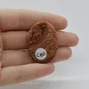 Cabochon Goldstone Maro 37x27x5mm C52, imagine 2