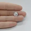 Cabochon Granat Hessonit 11x9x5mm C31, imagine 2