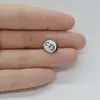 Cabochon Granat Hessonit 11x9x5mm C73, imagine 2