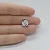 Cabochon Granat Hessonit 12x9x4mm C42, imagine 2
