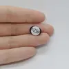 Cabochon Granat Hessonit 13x10x5mm C237, imagine 2
