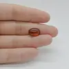 Cabochon Granat Hessonit 13x9x4mm C123