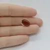 Cabochon Granat Hessonit 13x9x4mm C249