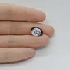 Cabochon Granat Hessonit 14x10x4mm C262, imagine 2