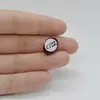 Cabochon Granat Hessonit 14x11x6mm C122, imagine 2