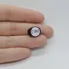 Cabochon Granat Hessonit 15x11x5mm C110, imagine 2