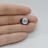 Cabochon Granat Hessonit 15x11x5mm C264, imagine 2