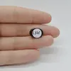 Cabochon Granat Hessonit 15x11x6mm C141, imagine 2