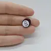 Cabochon Granat Hessonit 15x12x4mm C23, imagine 2