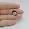 Cabochon Granat Hessonit 15x12x6mm C117, imagine 2