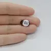 Cabochon Granat Hessonit 15x9x5mm C261, imagine 2