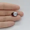 Cabochon Granat Hessonit 16x11x5mm C243, imagine 2