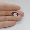 Cabochon Granat Hessonit 17x10x4mm C228, imagine 2