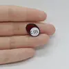 Cabochon Granat Hessonit 17x13x4mm C171, imagine 2