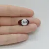 Cabochon Granat Hessonit 18x10x6mm C207, imagine 2