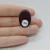 Cabochon Granat Hessonit 27x19x8mm C104, imagine 2