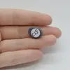 Cabochon Granat Stelar 16x13x10mm C15, imagine 2