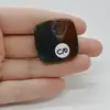 Cabochon Heliotrop 30x30x5mm C10, imagine 2