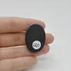 Cabochon Hematit 35x25x7mm C60, imagine 2