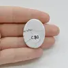 Cabochon Howlit 33x25x8mm C80, imagine 2