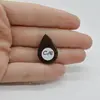 Cabochon Iolith Sun Stone 24x16x6mm C16, imagine 2