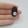Cabochon Iron Tiger 30x17x5mm C13, imagine 2