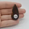 Cabochon Iron Tiger 42x20x6mm C38, imagine 2