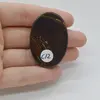 Cabochon Iron Tiger 44x30x6mm C12, imagine 2