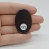Cabochon Iron Tiger 39x27x6mm C72, imagine 2