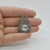 Cabochon Jasp Asteroid 32x23x6mm C47, imagine 2