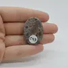 Cabochon Jasp Asteroid 34x25x6mm C43, imagine 2
