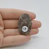 Cabochon Jasp Asteroid 38x24x7mm C8, imagine 2