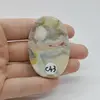 Cabochon Jasp Cobra 53x35x7mm C43, imagine 2