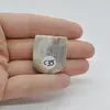 Cabochon Jasp Coffee 28x25x8mm C35, imagine 2