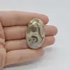 Cabochon Jasp Coffee 37x23x7mm C11