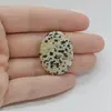 Cabochon Jasp Dalmatian 30x23x6mm C117